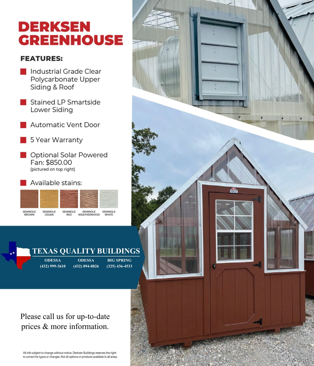 Greenhouses | texasqualitybuildings.com