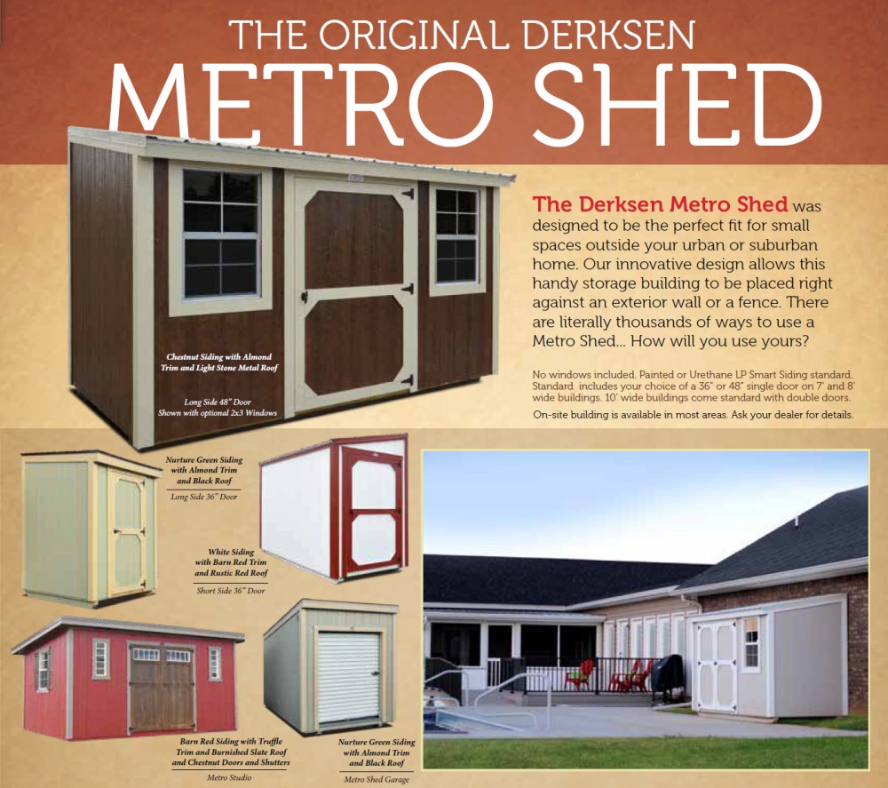 The Original Derksen Metro Shed | texasqualitybuildings.com